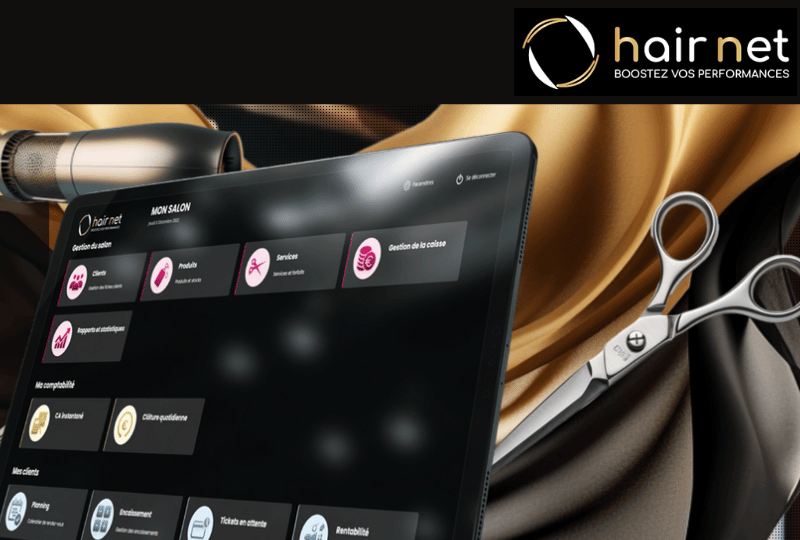 Bleez Notre connexion avec HairNet : simplifier la gestion de votre salon de coiffure