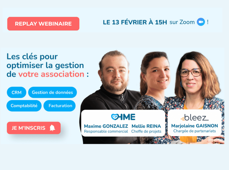 Replay webinaire partenariat OHME Bleez