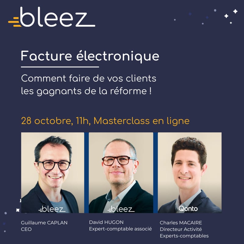 Masterclass Bleez et Qonto